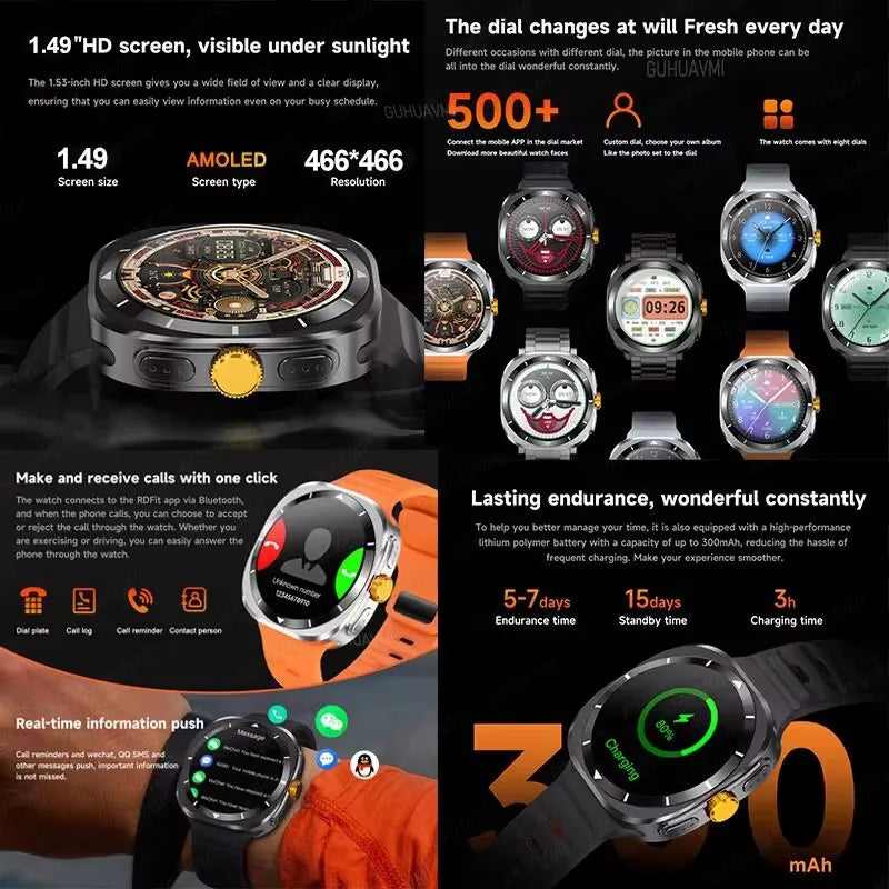 Smart Watch Waterproof Outdoor Sport