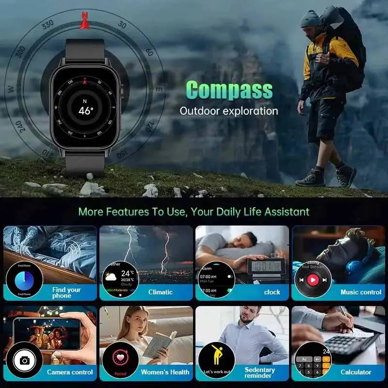 New Outdoor GPS Smart Watch