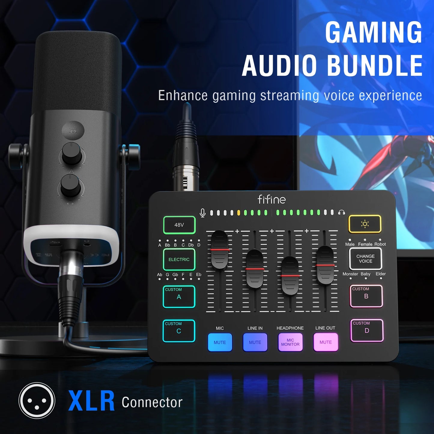 Gaming Audio Set Microphone