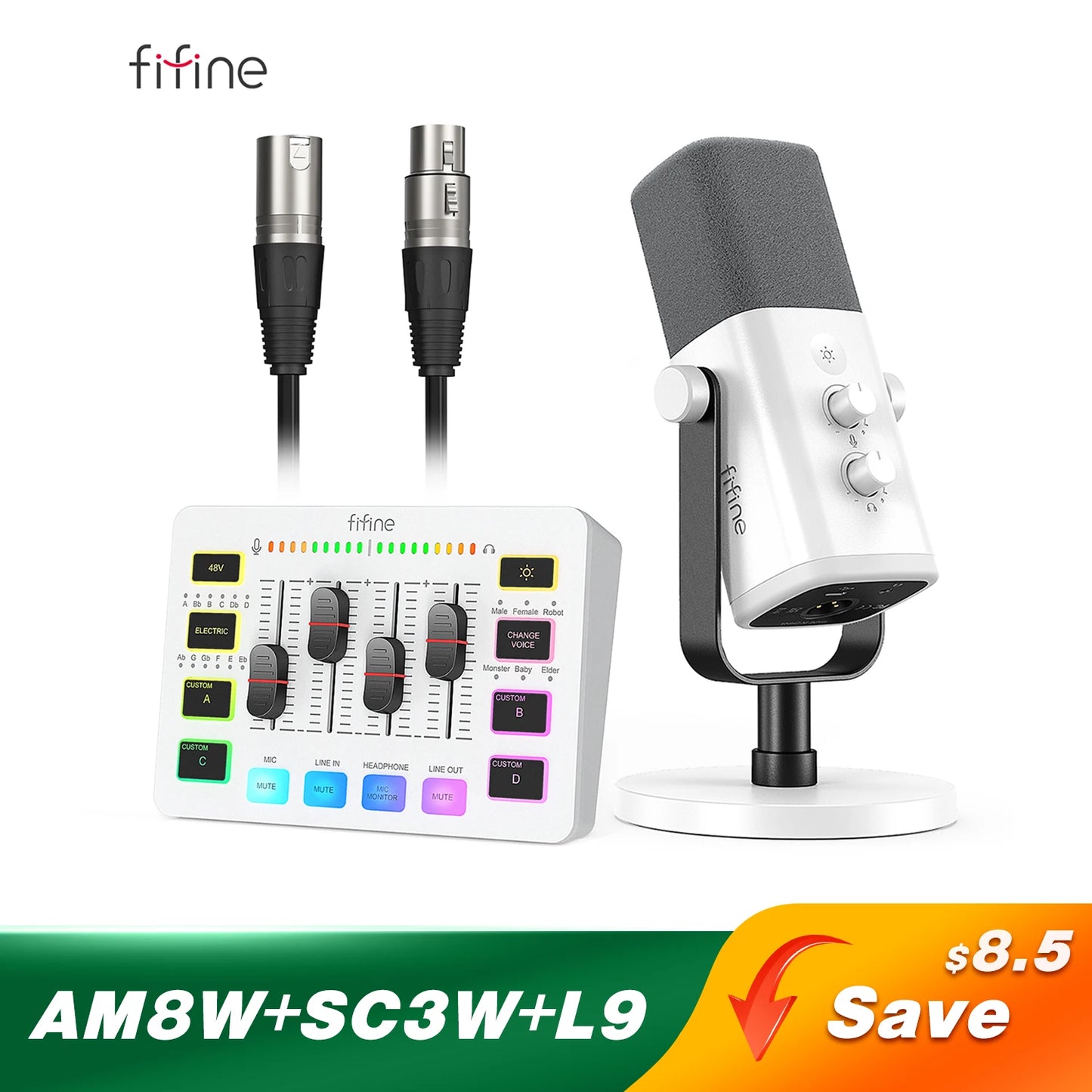 Gaming Audio Set Microphone