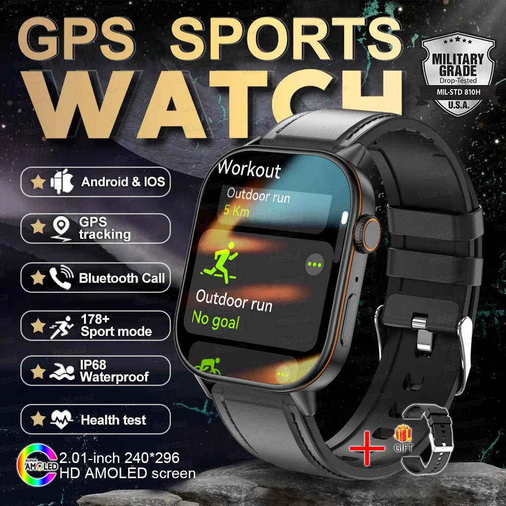 New Outdoor GPS Smart Watch