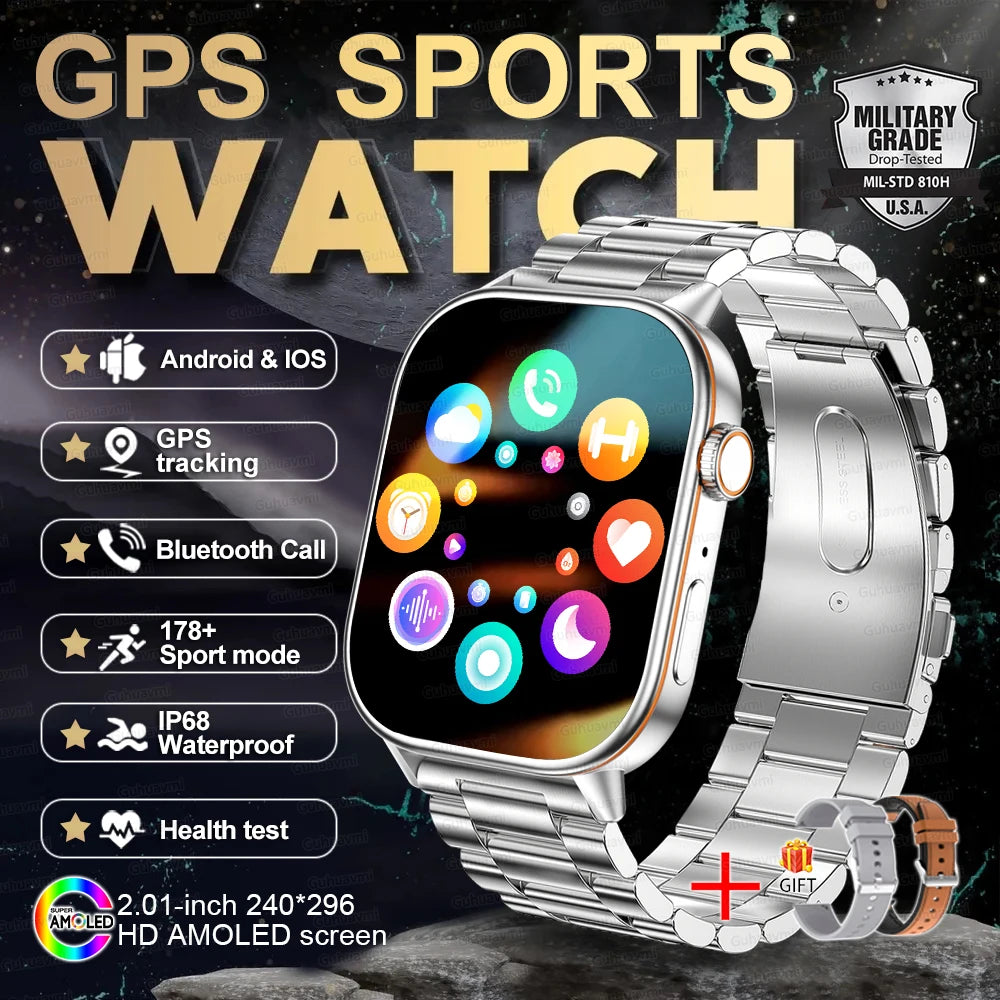 New Outdoor GPS Smart Watch