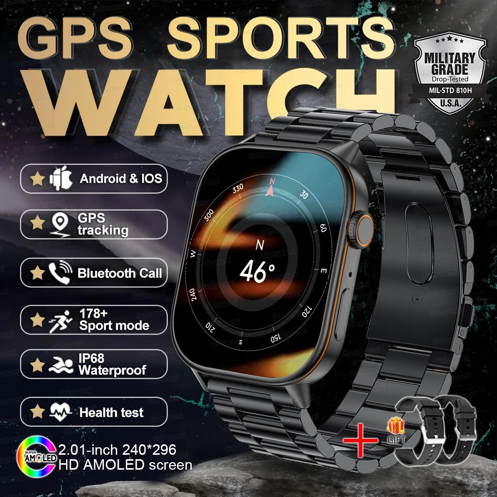 New Outdoor GPS Smart Watch