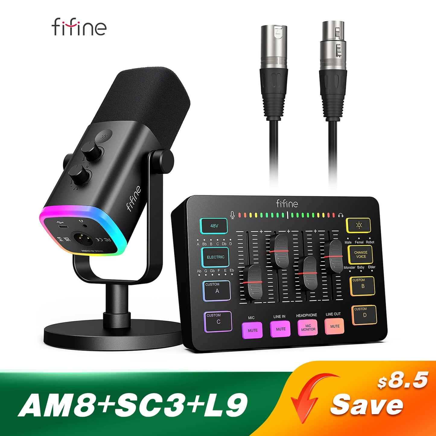 Gaming Audio Set Microphone