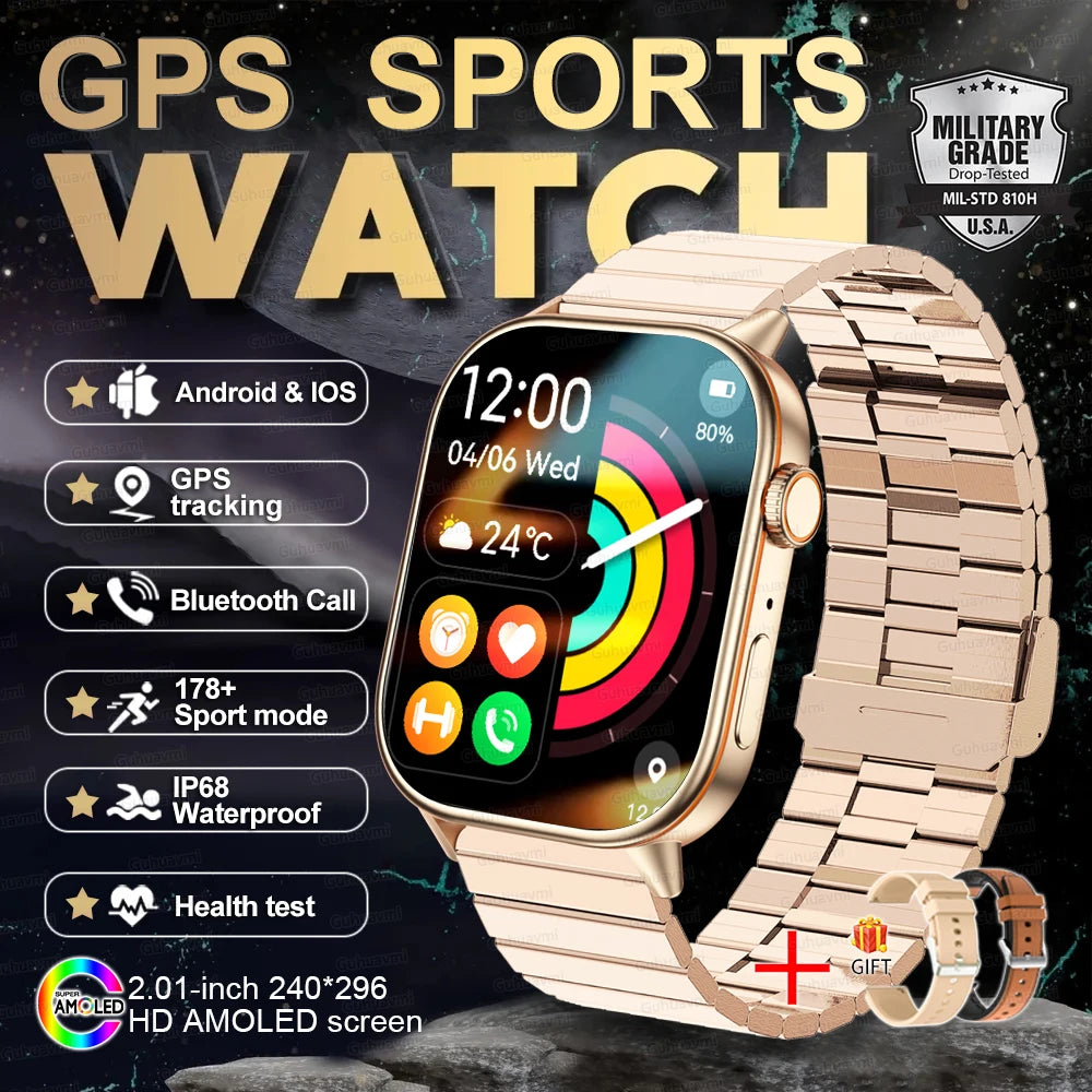 New Outdoor GPS Smart Watch