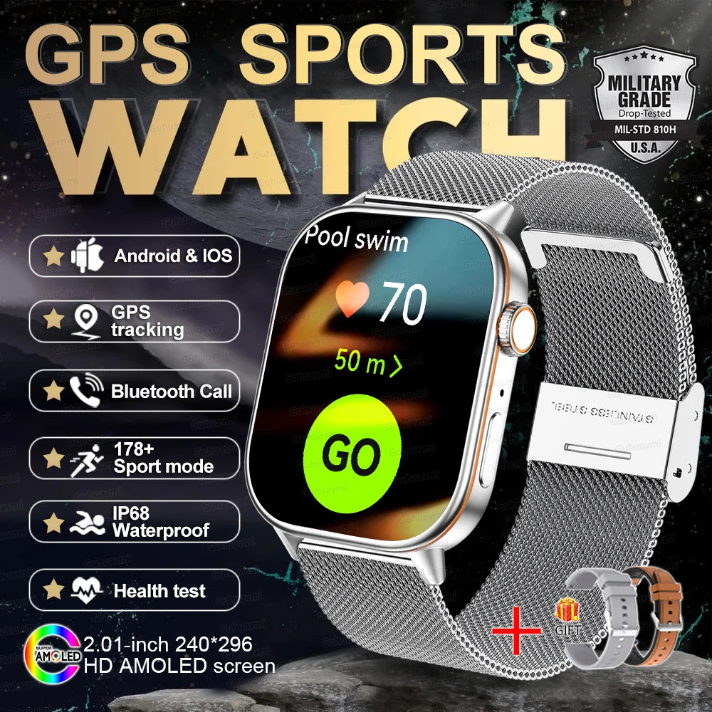 New Outdoor GPS Smart Watch