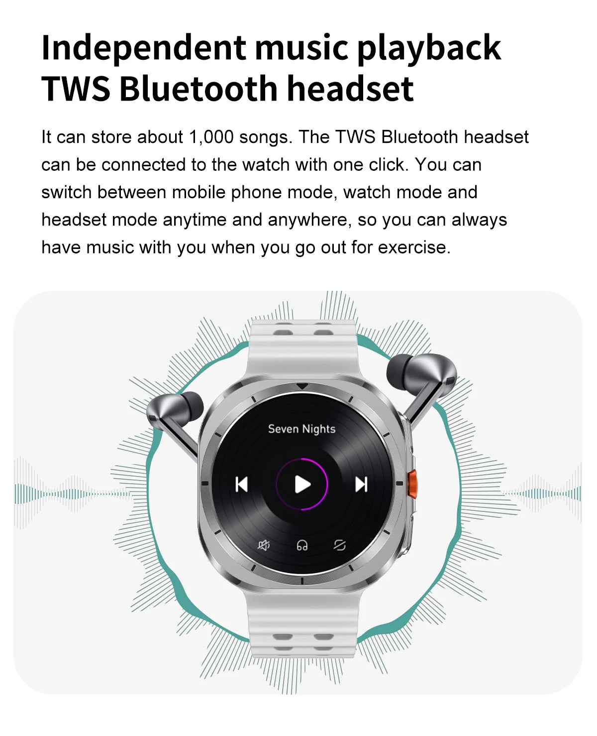 Smart Watch Waterproof Outdoor Sport