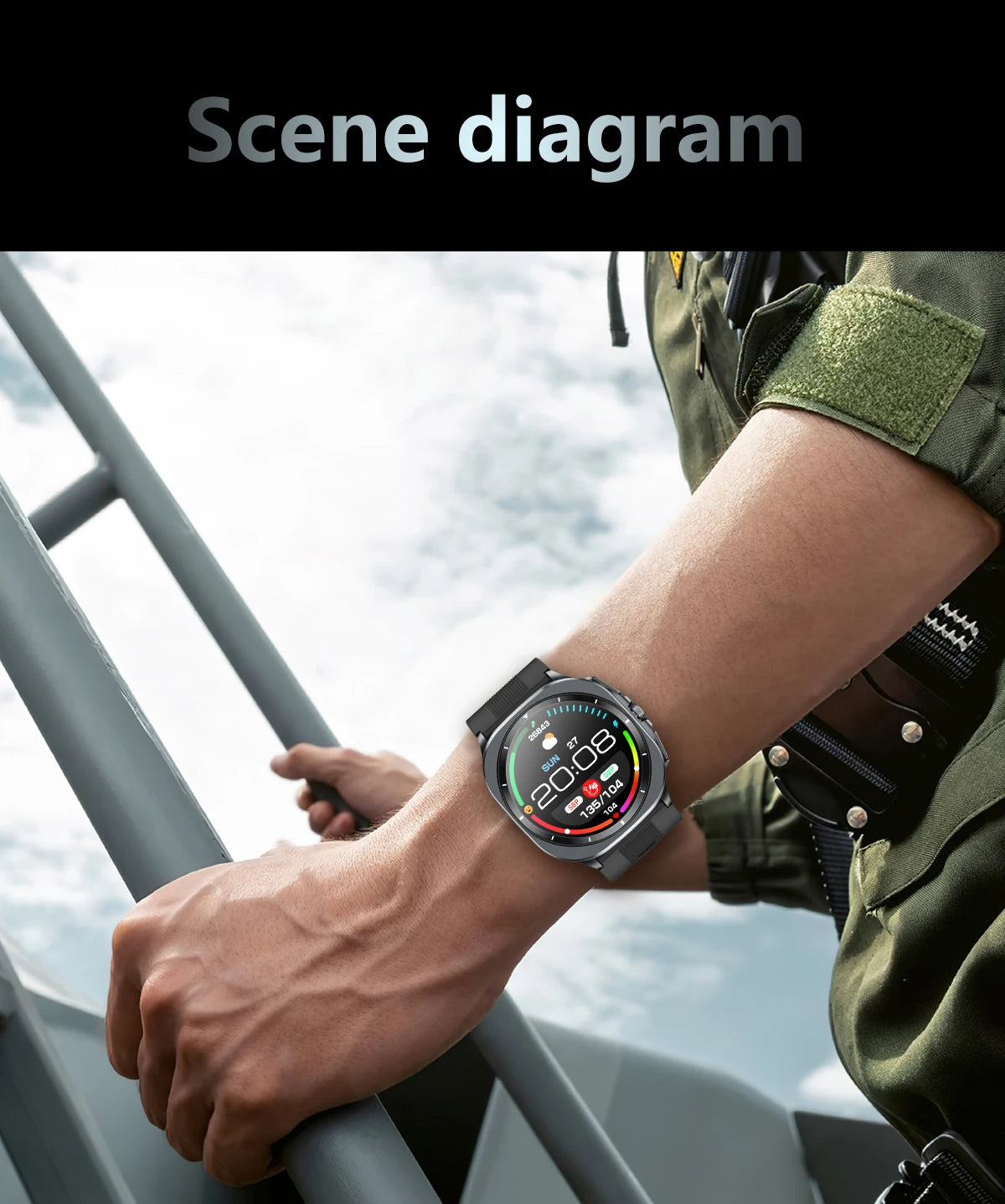 New Smart Watch Free Airbag Health Watches