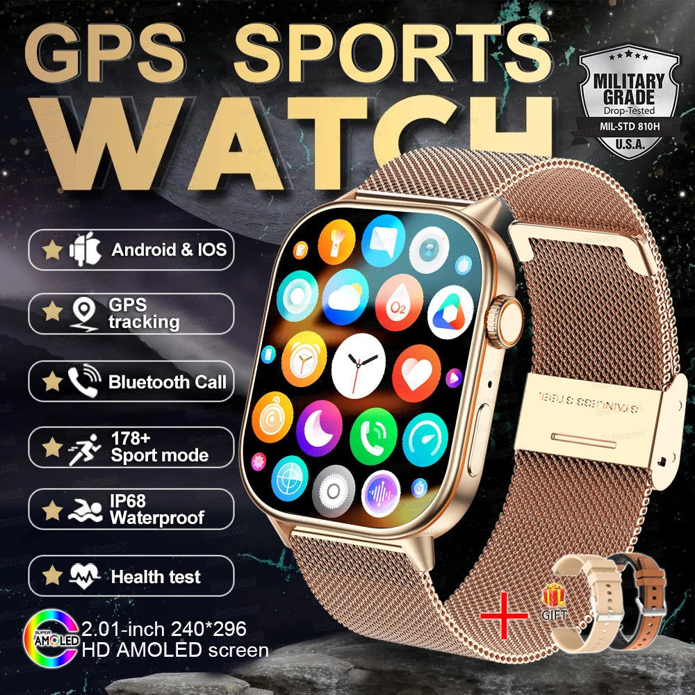 New Outdoor GPS Smart Watch