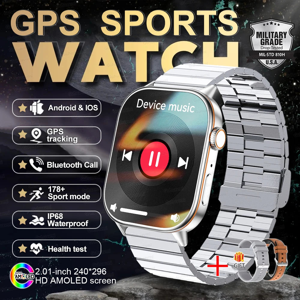 New Outdoor GPS Smart Watch
