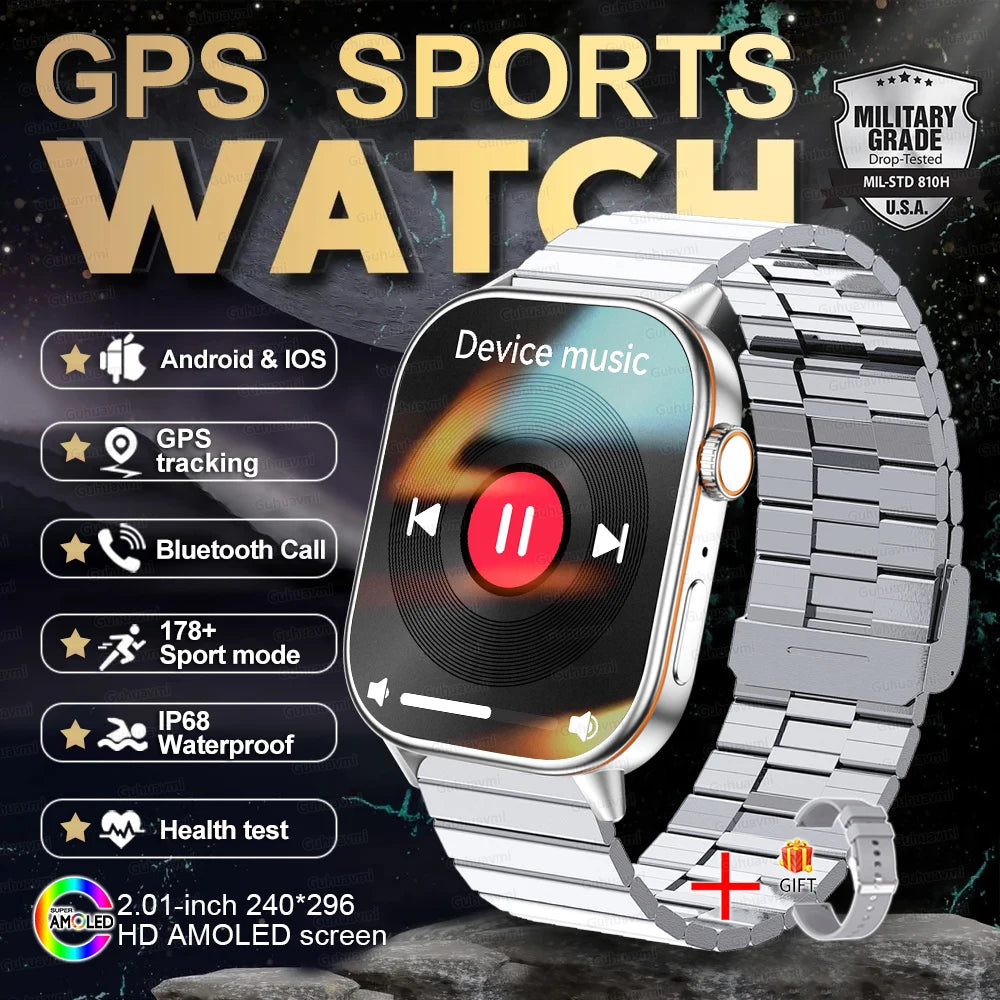 New Outdoor GPS Smart Watch
