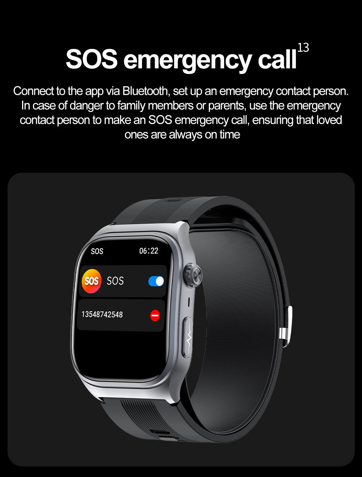 2025 New Luxury High-End Air Pump Airbag Blood Pressure Smart Watch