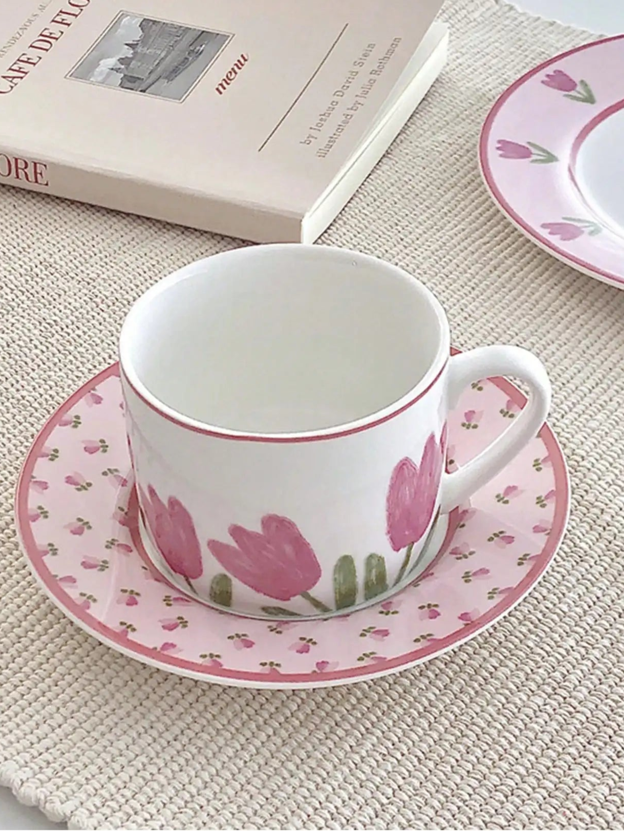 A cup of milk