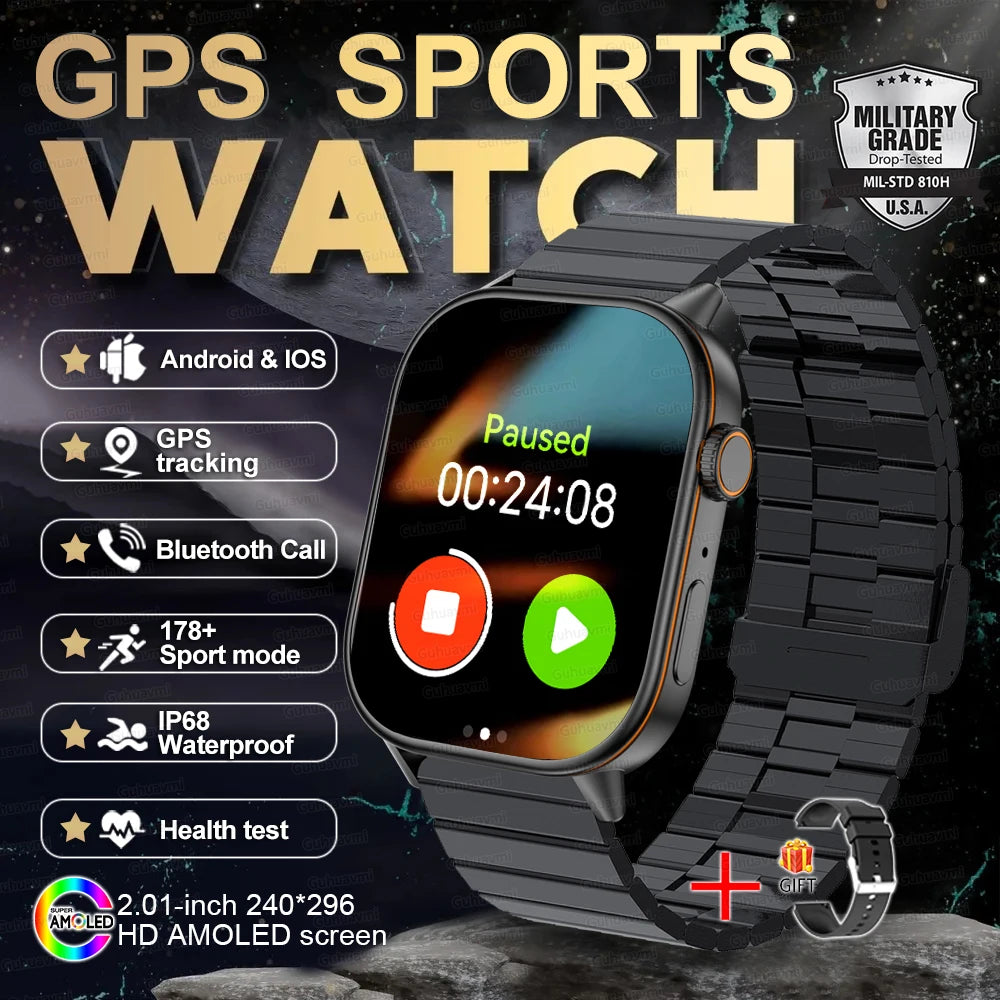 New Outdoor GPS Smart Watch