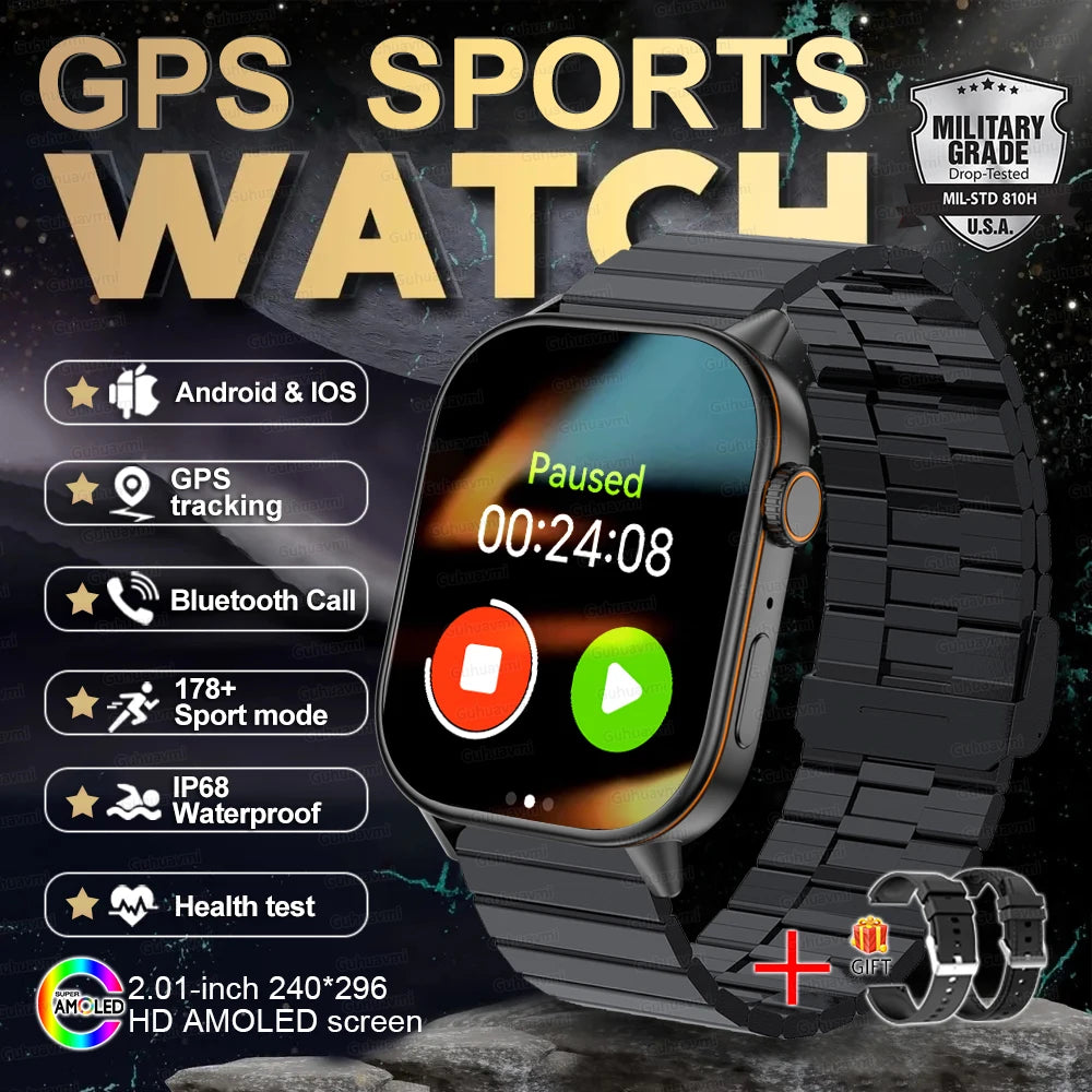 New Outdoor GPS Smart Watch