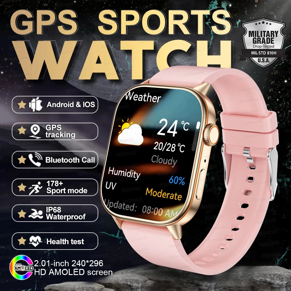 New Outdoor GPS Smart Watch