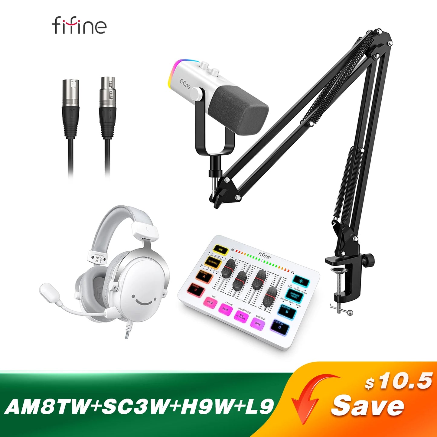 Gaming Audio Set Microphone