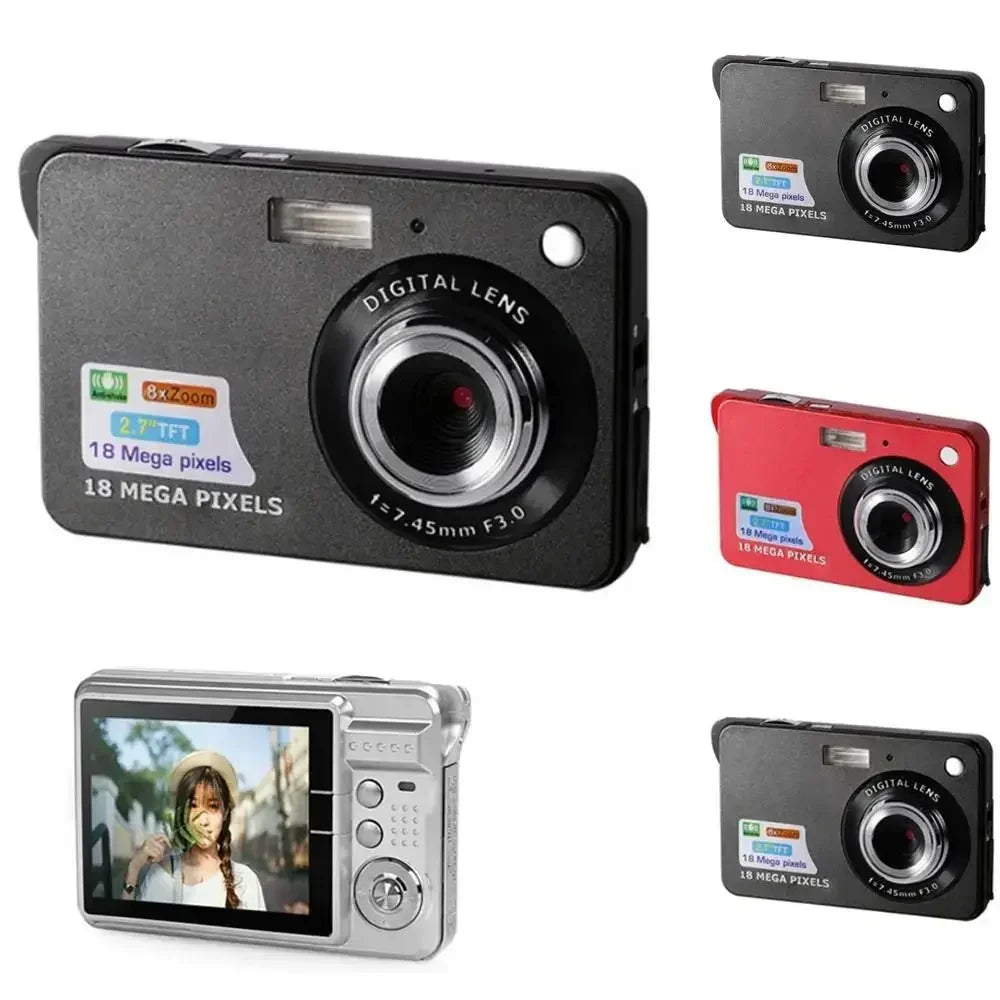 18 MP with LCD Screen Rechargeable HD Digital