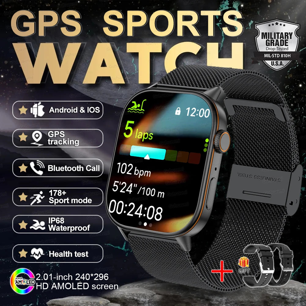 New Outdoor GPS Smart Watch