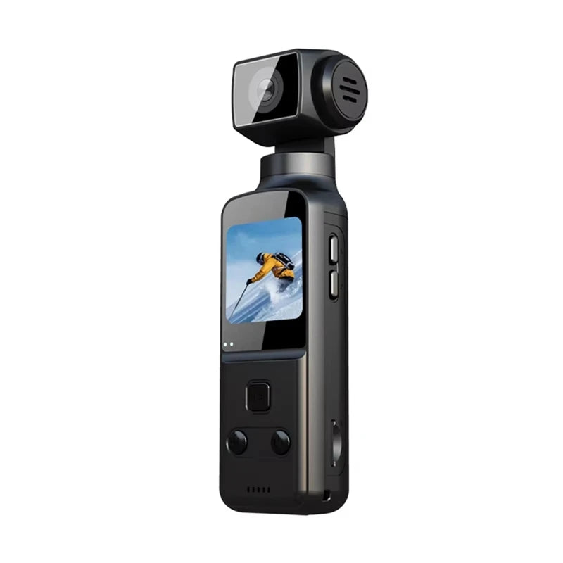 4K Pocket Digital Camera 1.33Inch Screen 270 Degrees Rotate Wifi
