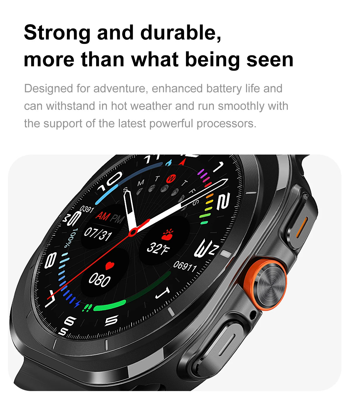 Smart Watch Waterproof Outdoor Sport