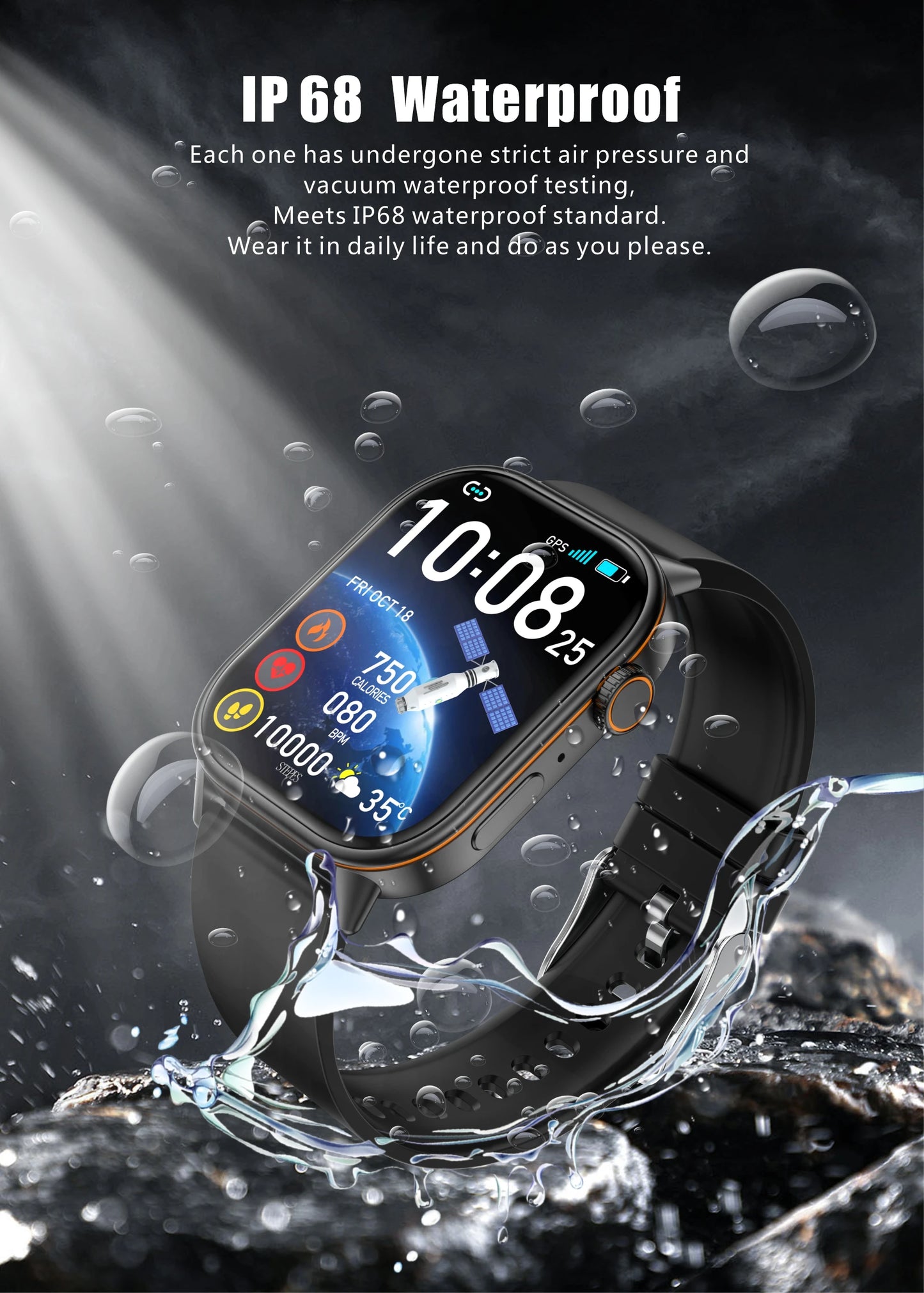 New Outdoor GPS Smart Watch
