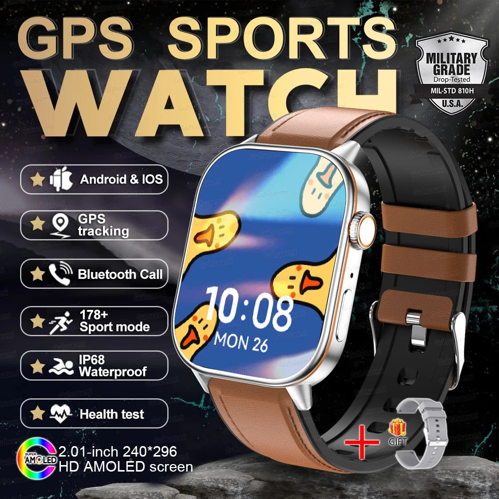 New Outdoor GPS Smart Watch