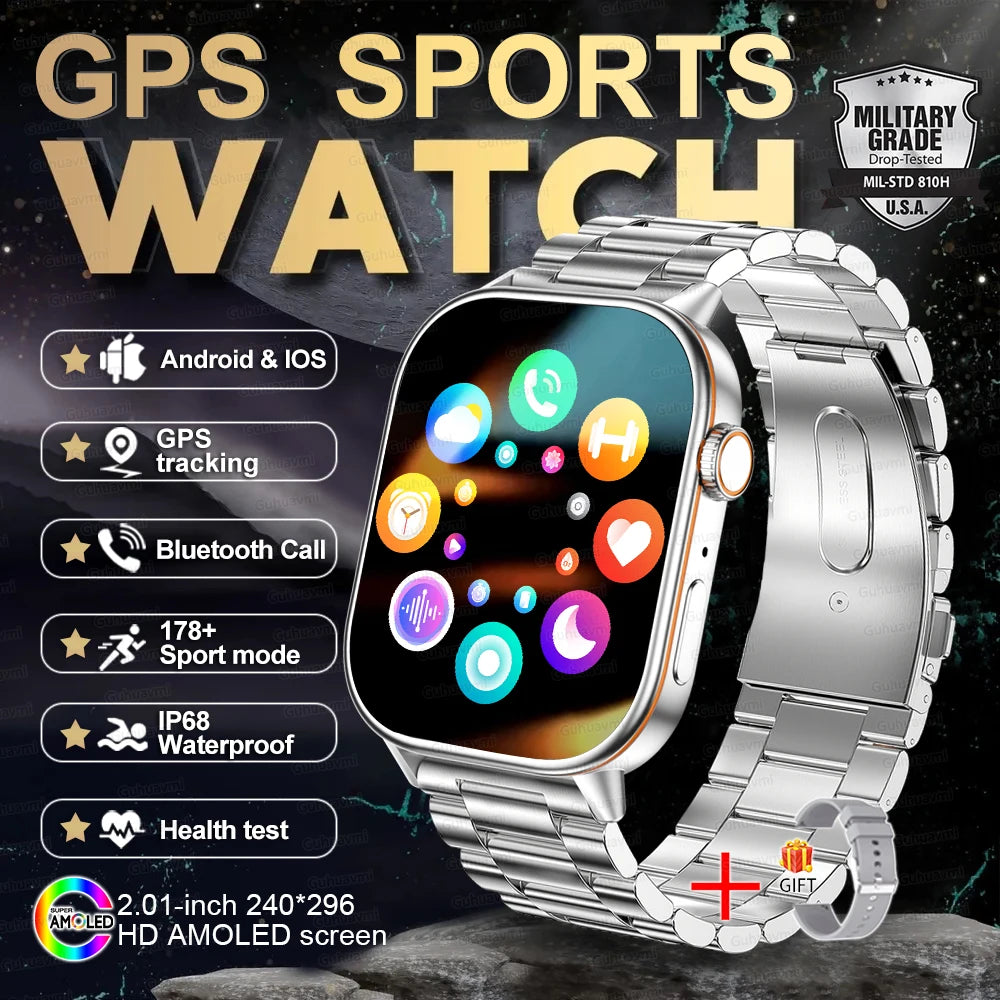 New Outdoor GPS Smart Watch