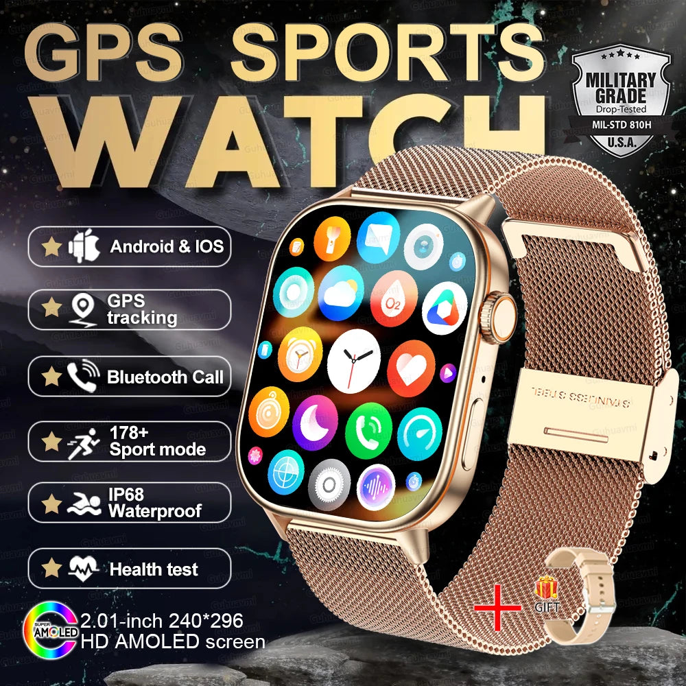 New Outdoor GPS Smart Watch