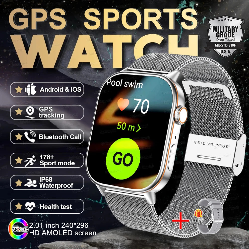 New Outdoor GPS Smart Watch