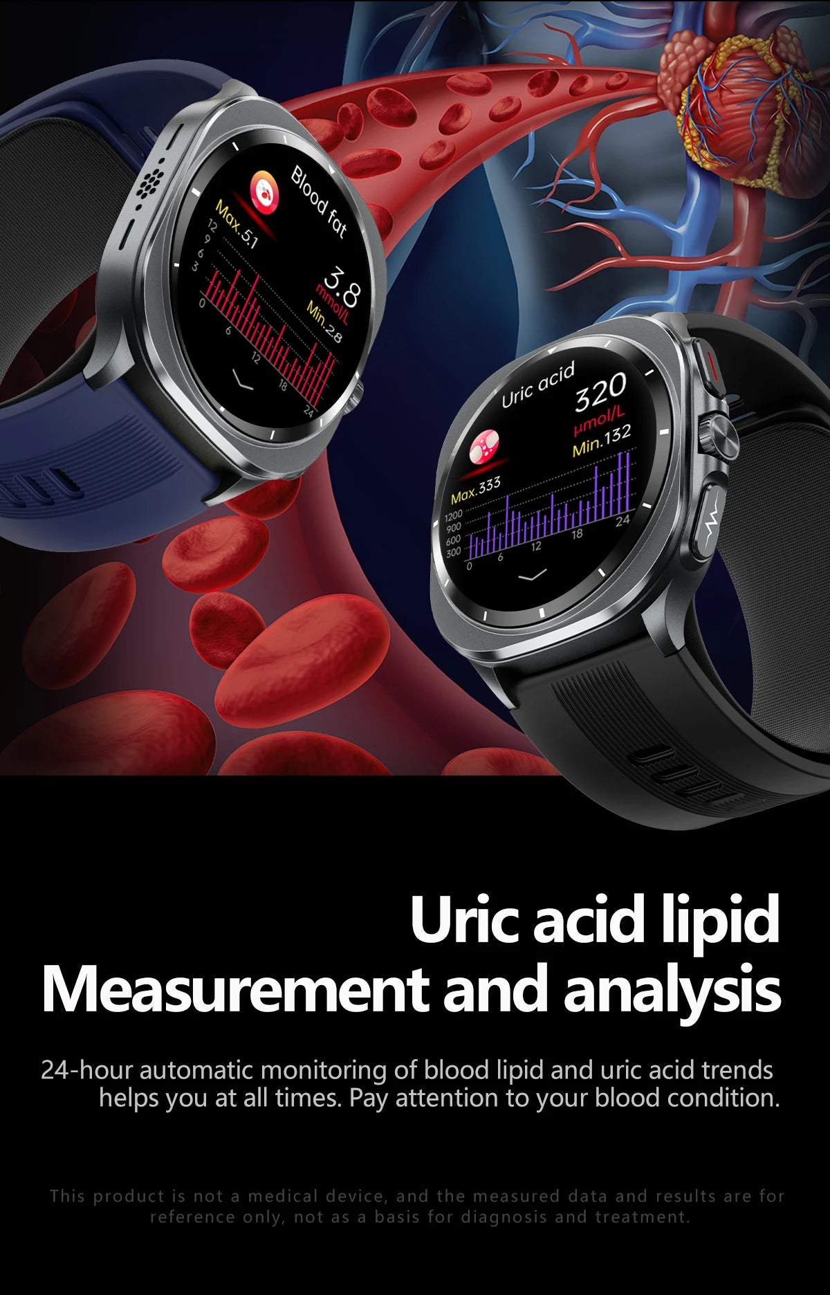 New Smart Watch Free Airbag Health Watches