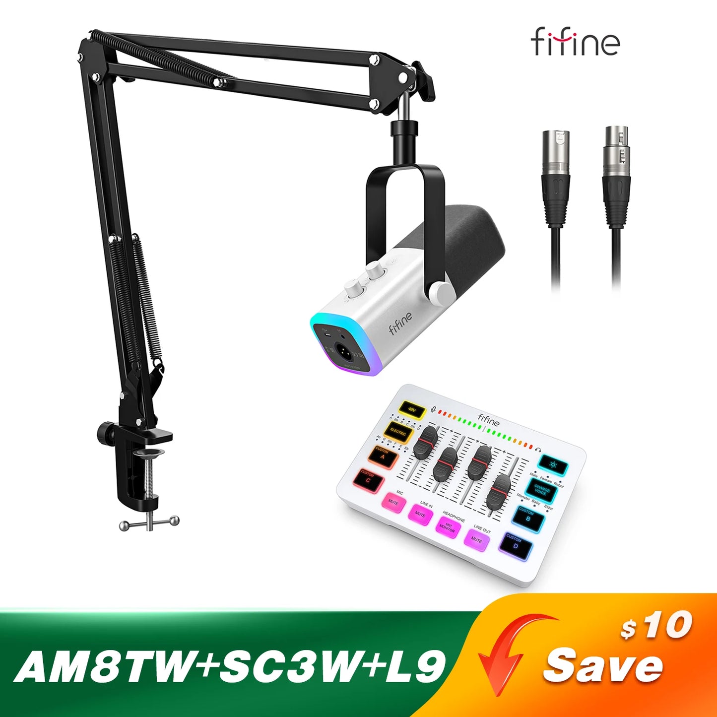 Gaming Audio Set Microphone