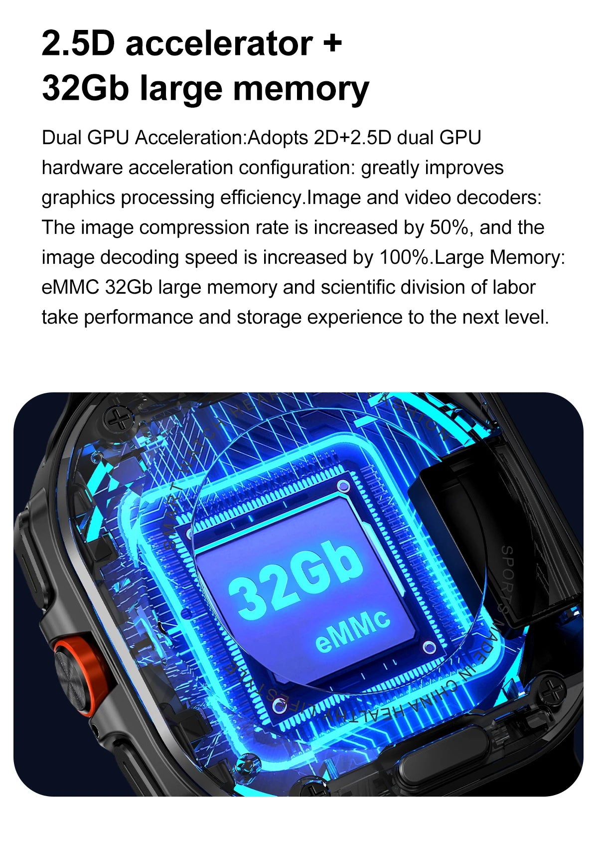 Smart Watch Waterproof Outdoor Sport