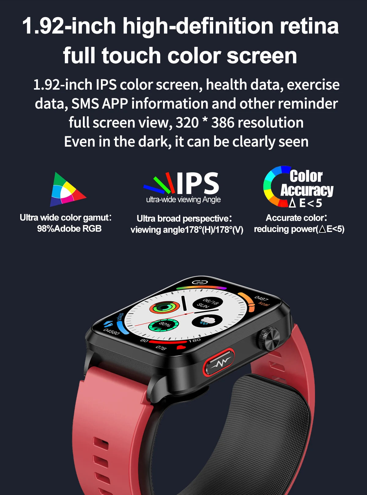 2025 New Nursing Grade Smart Watch Airbag health watch