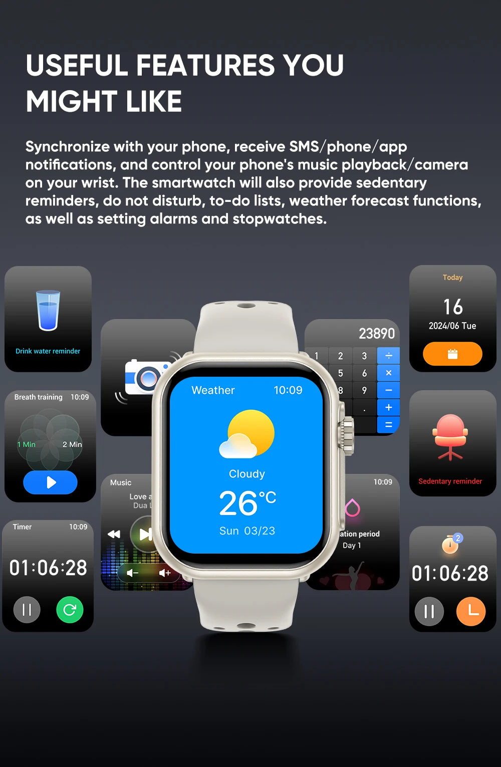 Huawei Xiaomi Smart Watch