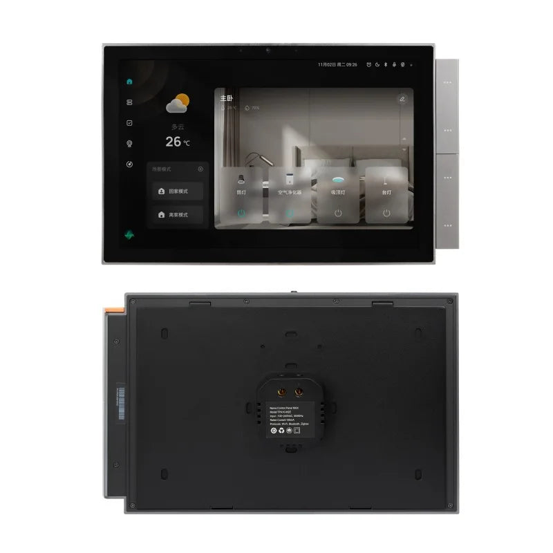 Smart control panel integrated with Alexa