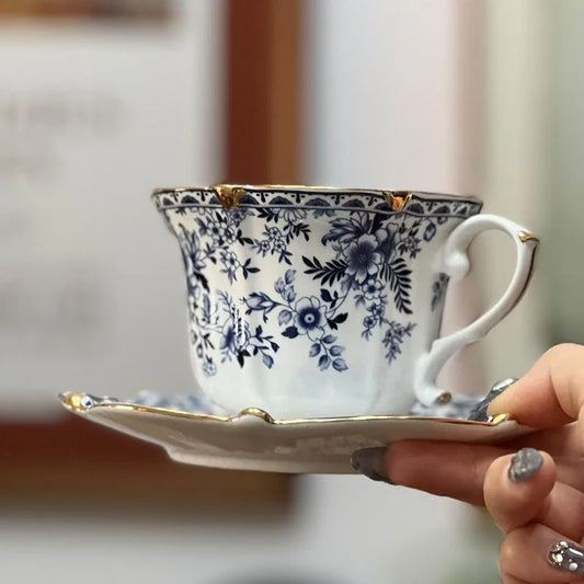 Blue and White Porcelain Cups