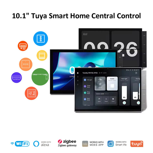 Smart control panel integrated with Alexa
