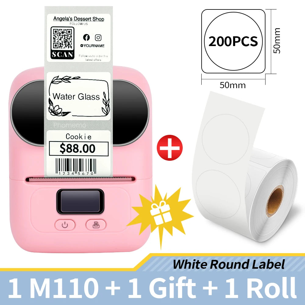 Self-adhesive Smart Thermal Label Printer