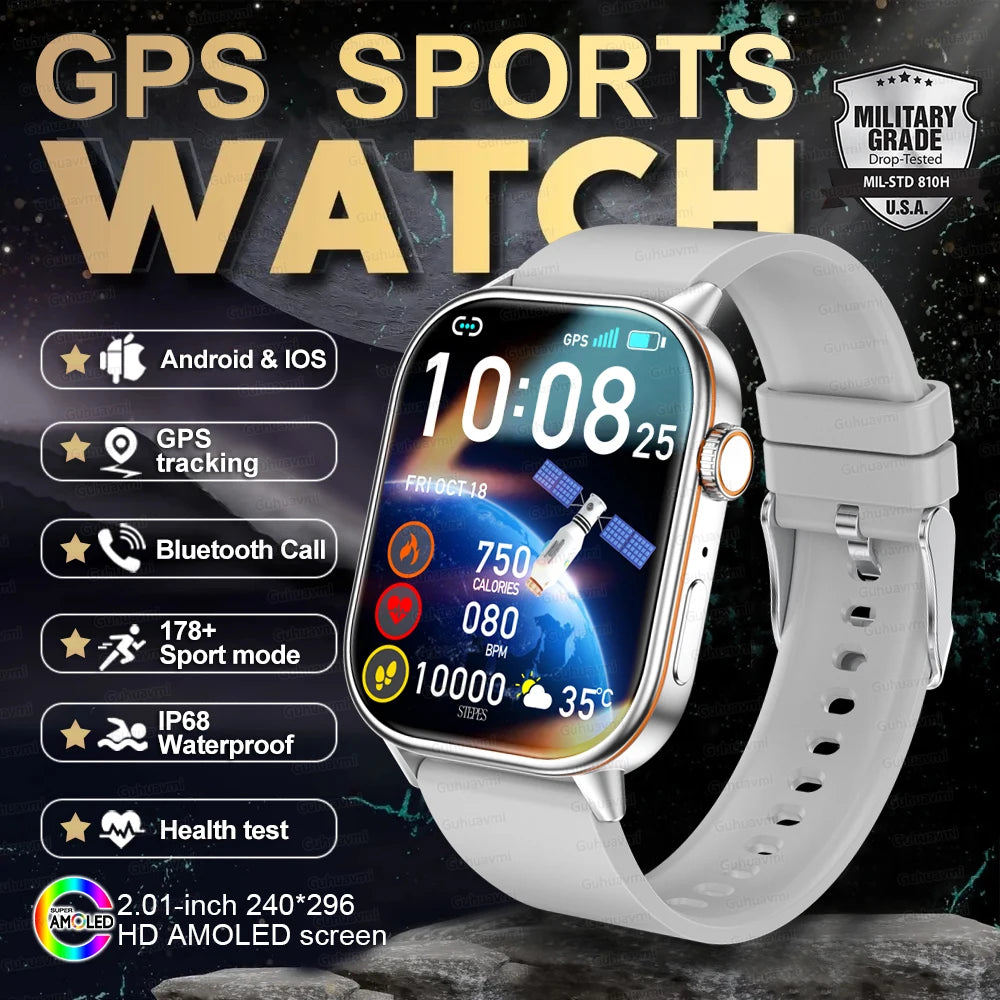 New Outdoor GPS Smart Watch