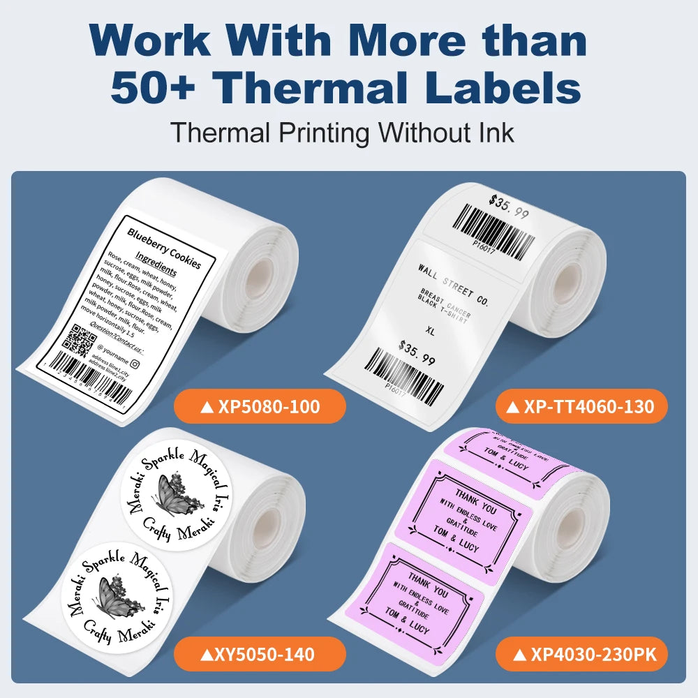 Self-adhesive Smart Thermal Label Printer